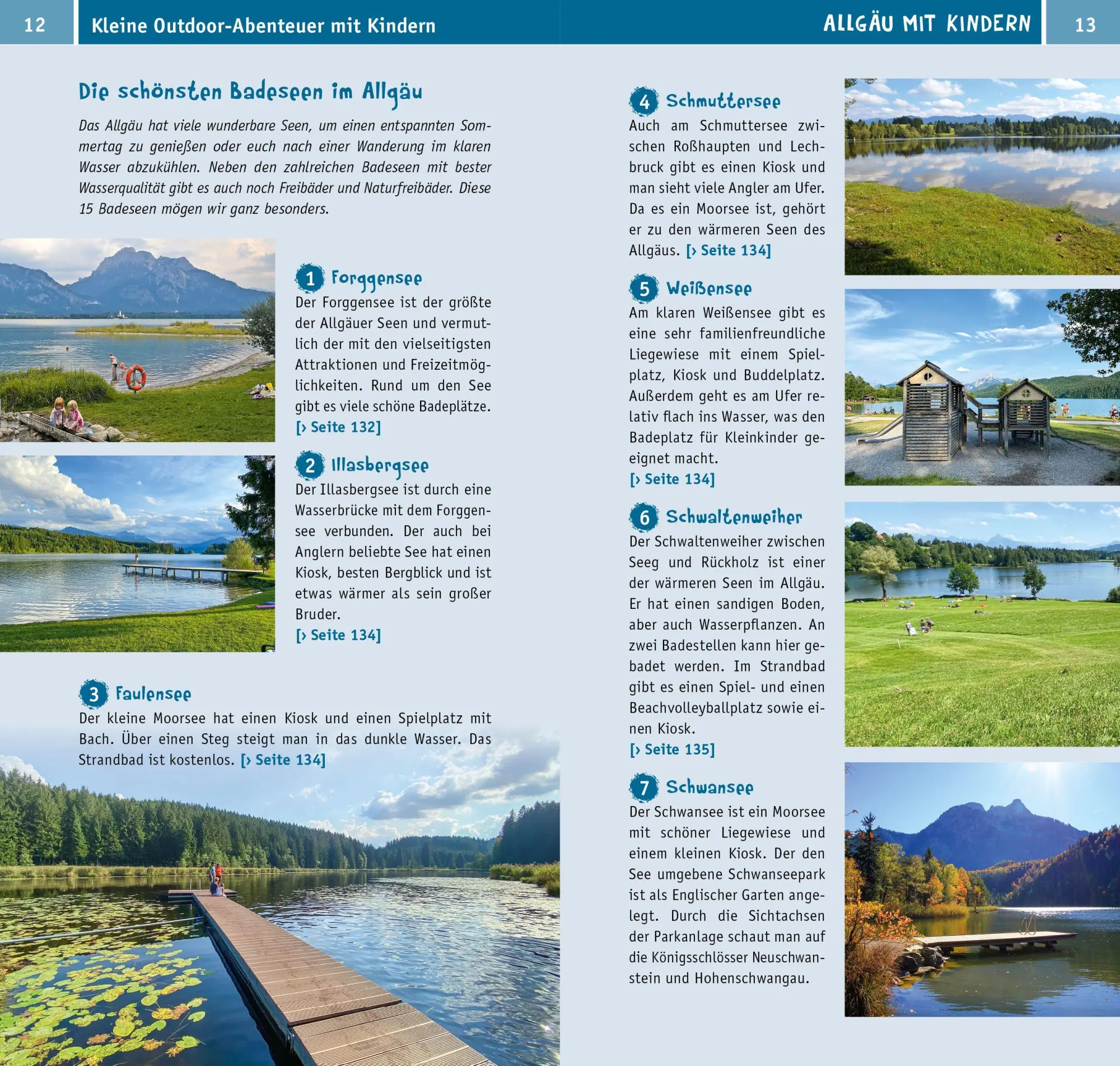 Bild: 9783944378619 | Naturzeit mit Kindern: Allgäu | Stefanie Holtkamp (u. a.) | Buch