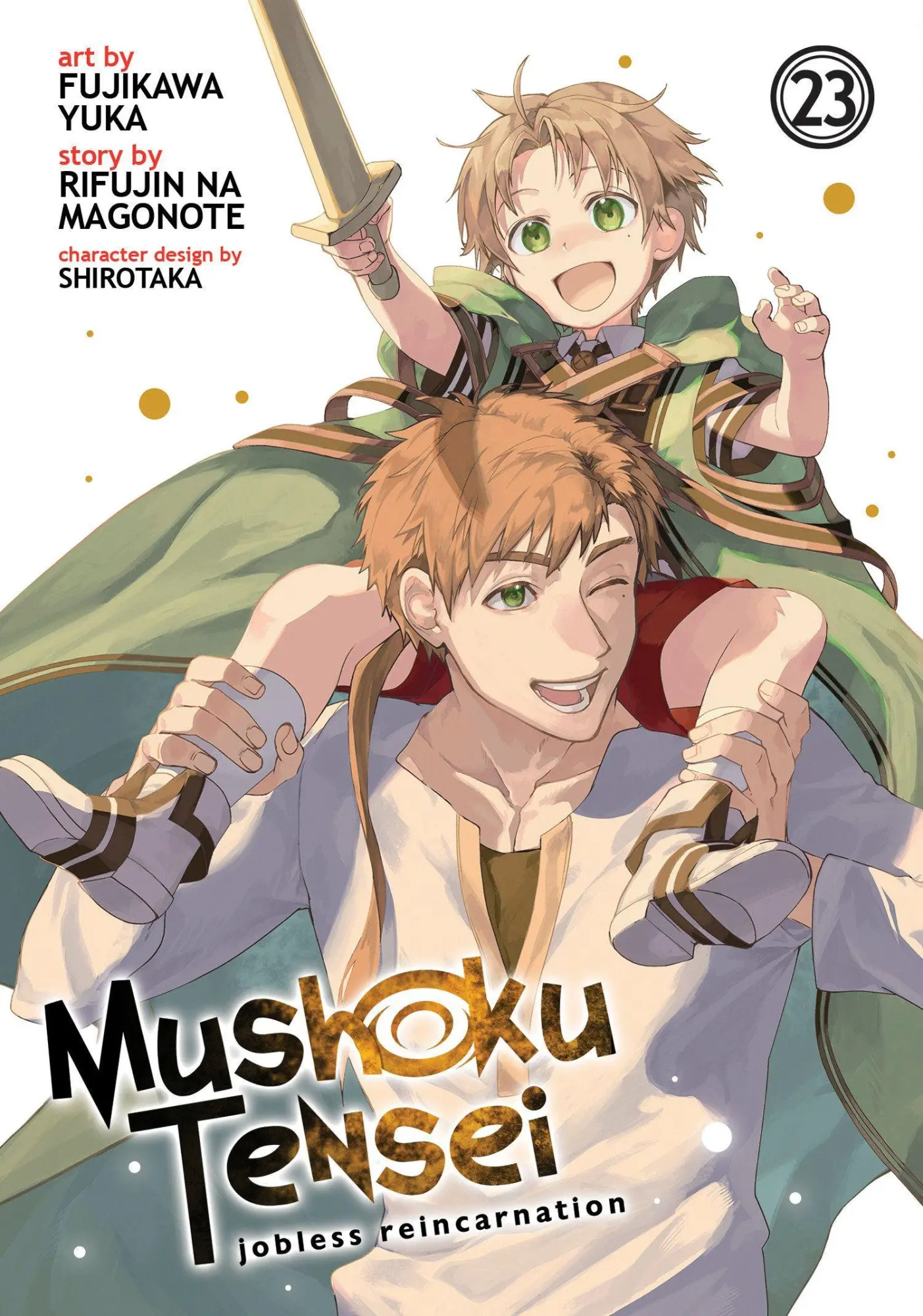 Cover: 9798897658619 | Mushoku Tensei: Jobless Reincarnation (Manga) Vol. 23 | Magonote