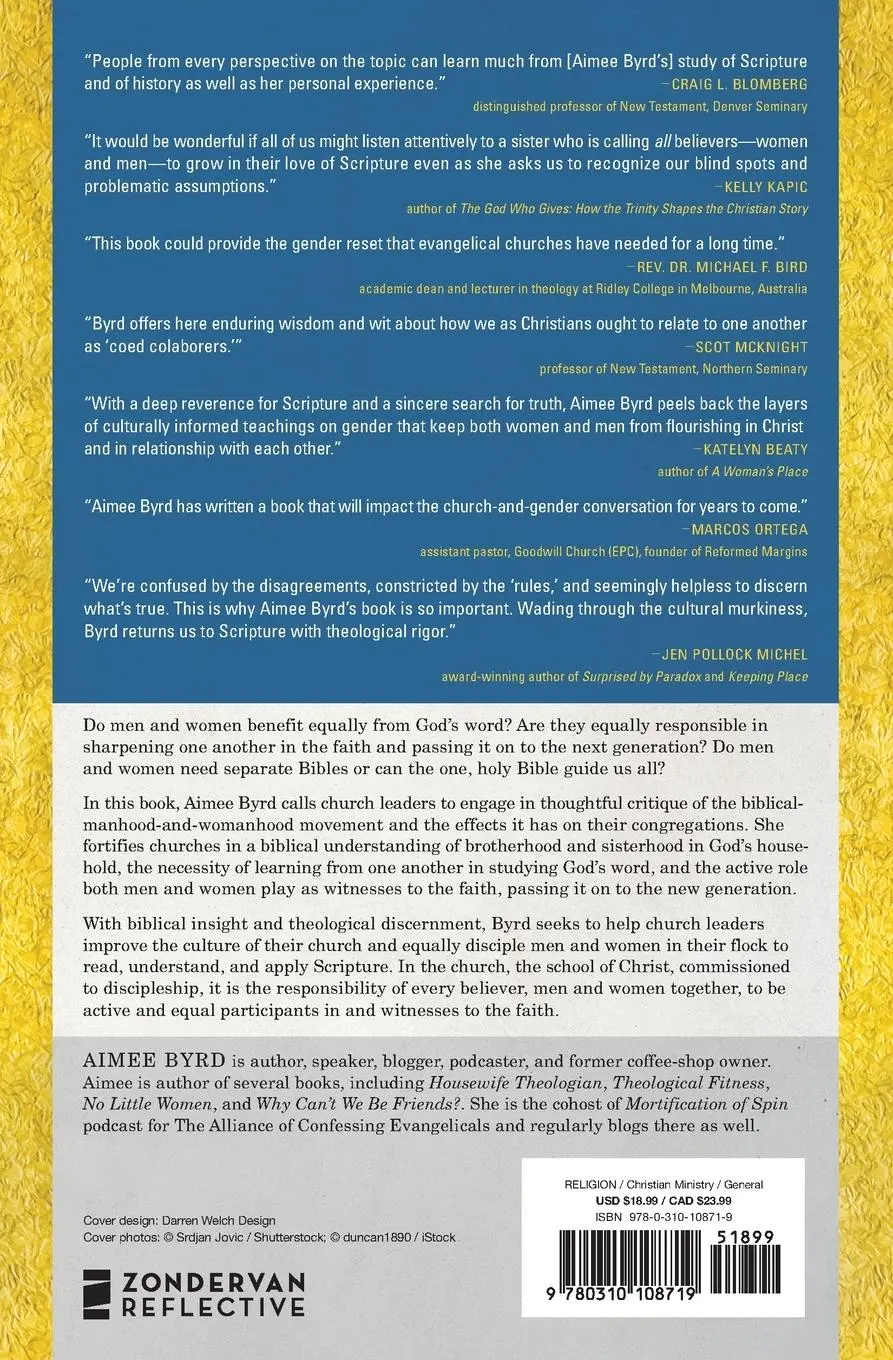 Rückseite: 9780310108719 | Recovering from Biblical Manhood and Womanhood: How the Church...