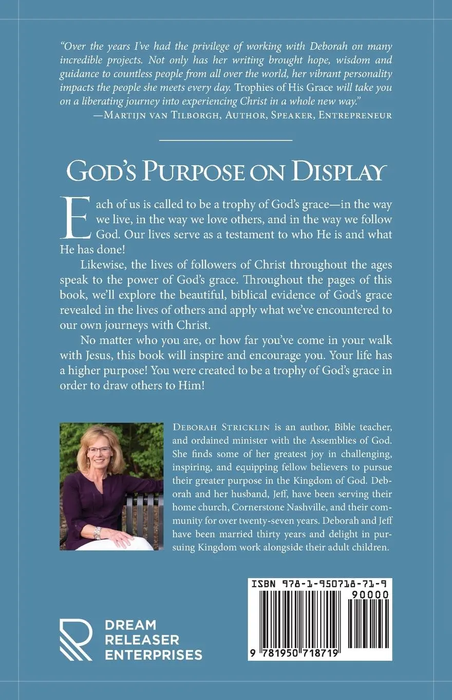 Rückseite: 9781950718719 | Trophies of His Grace | Deborah Stricklin | Taschenbuch | Englisch