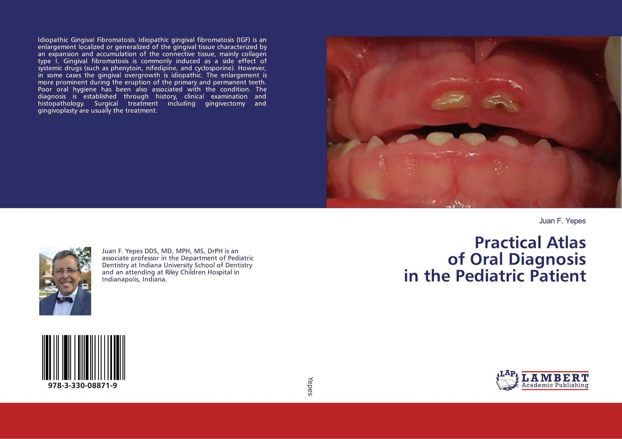 Cover: 9783330088719 | Practical Atlas of Oral Diagnosis in the Pediatric Patient | Yepes