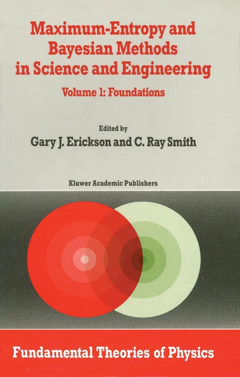 Cover: 9789401078719 | Maximum-Entropy and Bayesian Methods in Science and Engineering | Buch