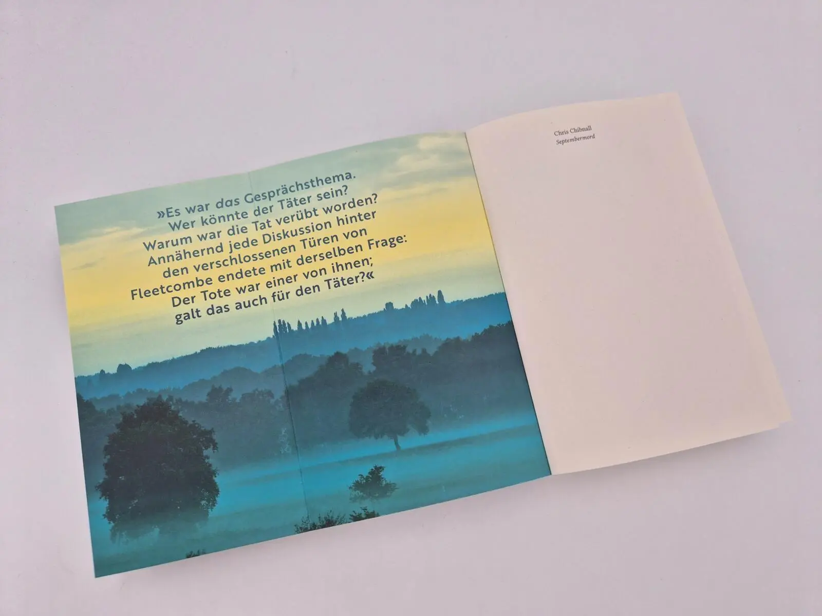 Bild: 9783492068819 | Septembermord | Chris Chibnall | Taschenbuch | 416 S. | Deutsch | 2026