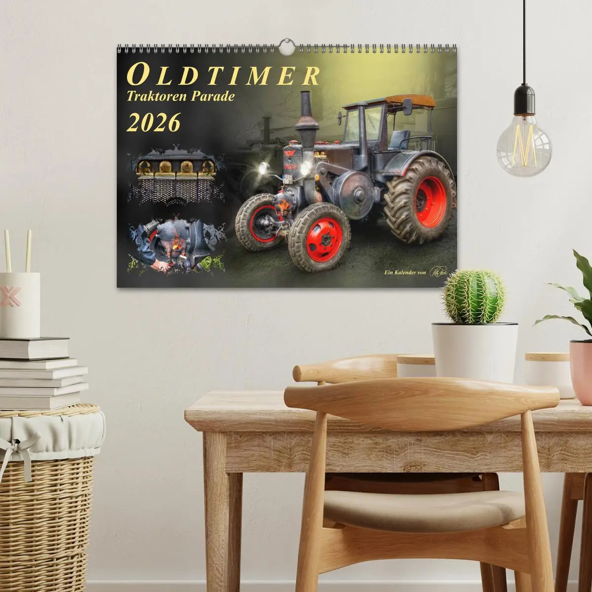 Bild: 9783516058819 | Oldtimer - Traktoren Parade (Wandkalender 2026 DIN A3 quer),...