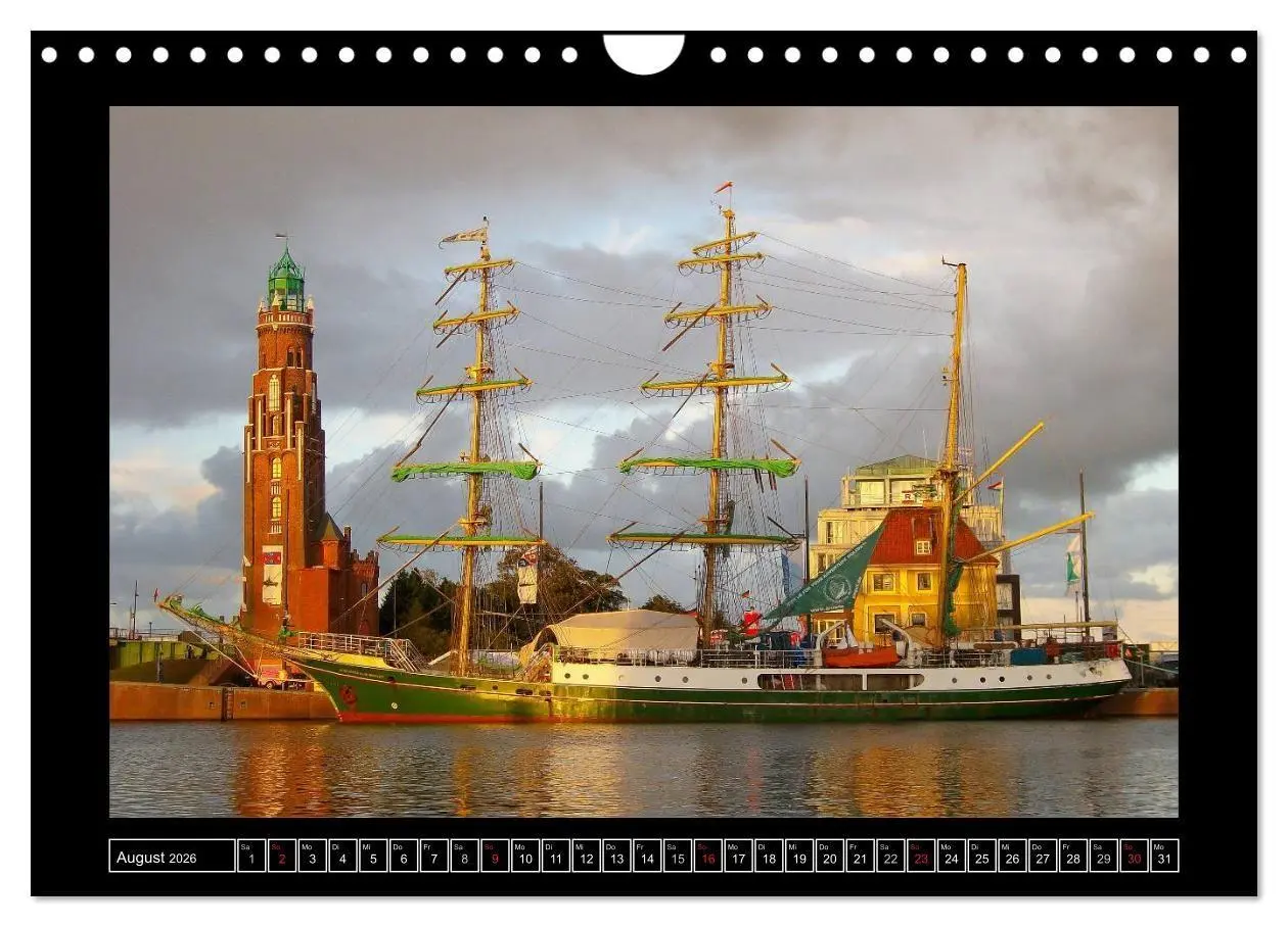 Bild: 9783516678819 | Vollschiffe und Barken 2026 (Wandkalender 2026 DIN A4 quer),...