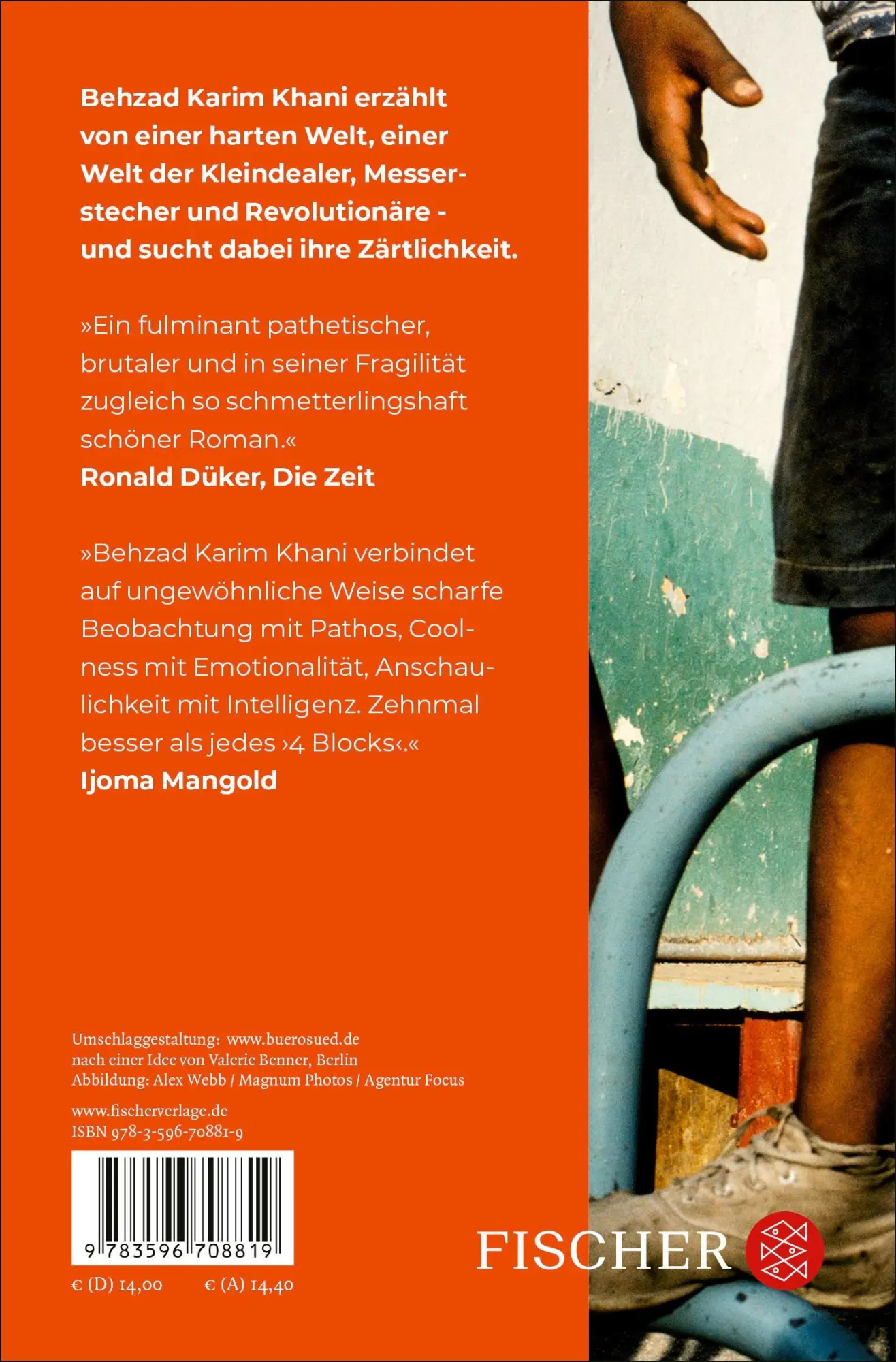 Rückseite: 9783596708819 | Hund, Wolf, Schakal | Roman | Behzad Karim Khani | Taschenbuch | 2024