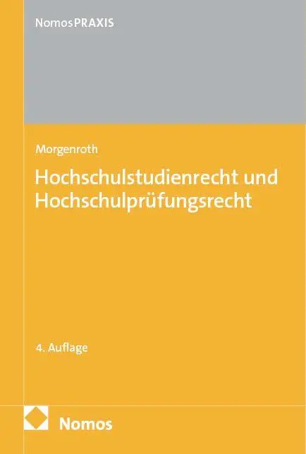 Hochschulstudienrecht und Hochschulprüfungsrecht