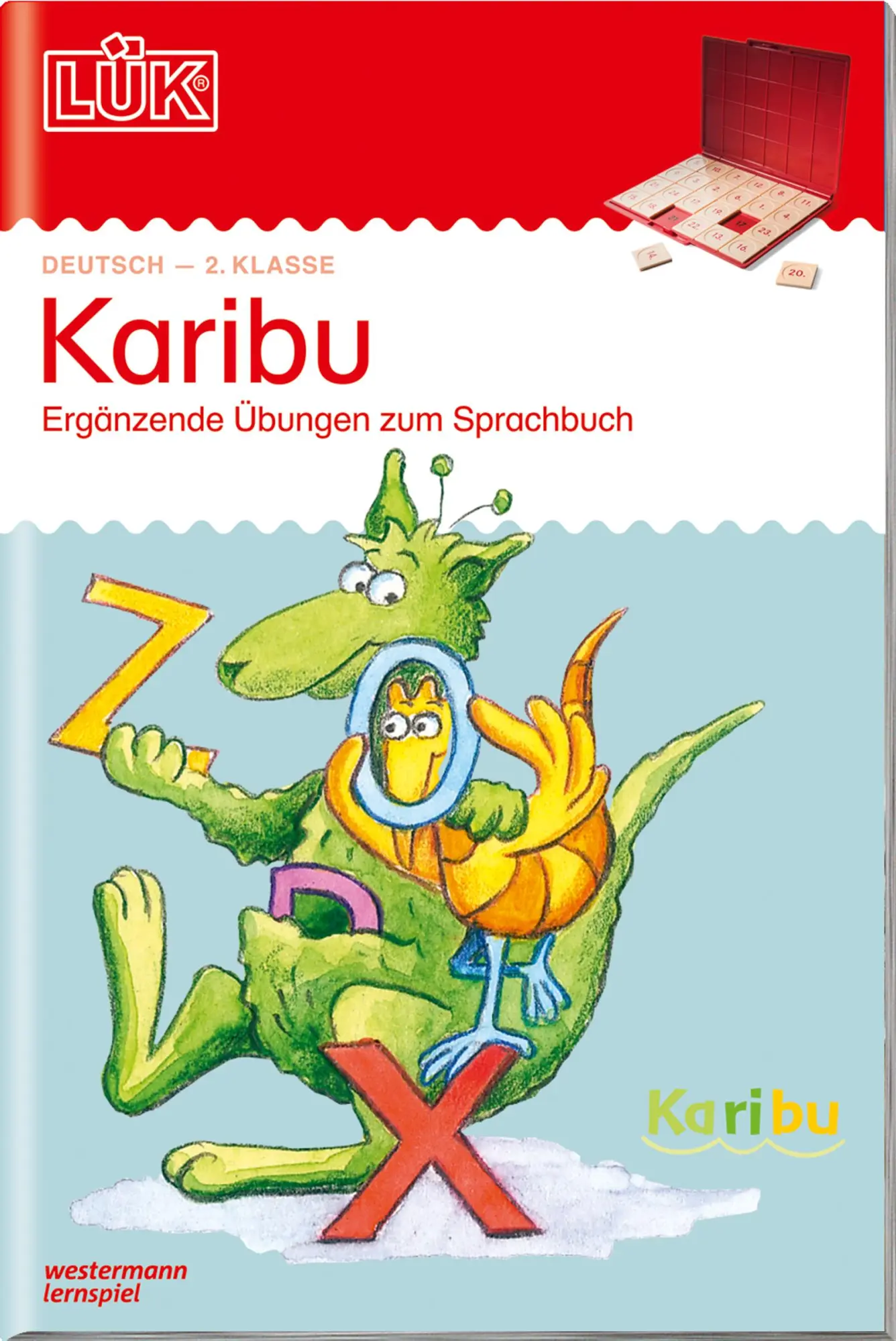 Cover: 9783837748819 | LÜK. Karibu - 2. Klasse. Ergänzende Übungen zum Sprachbuch | Vogel