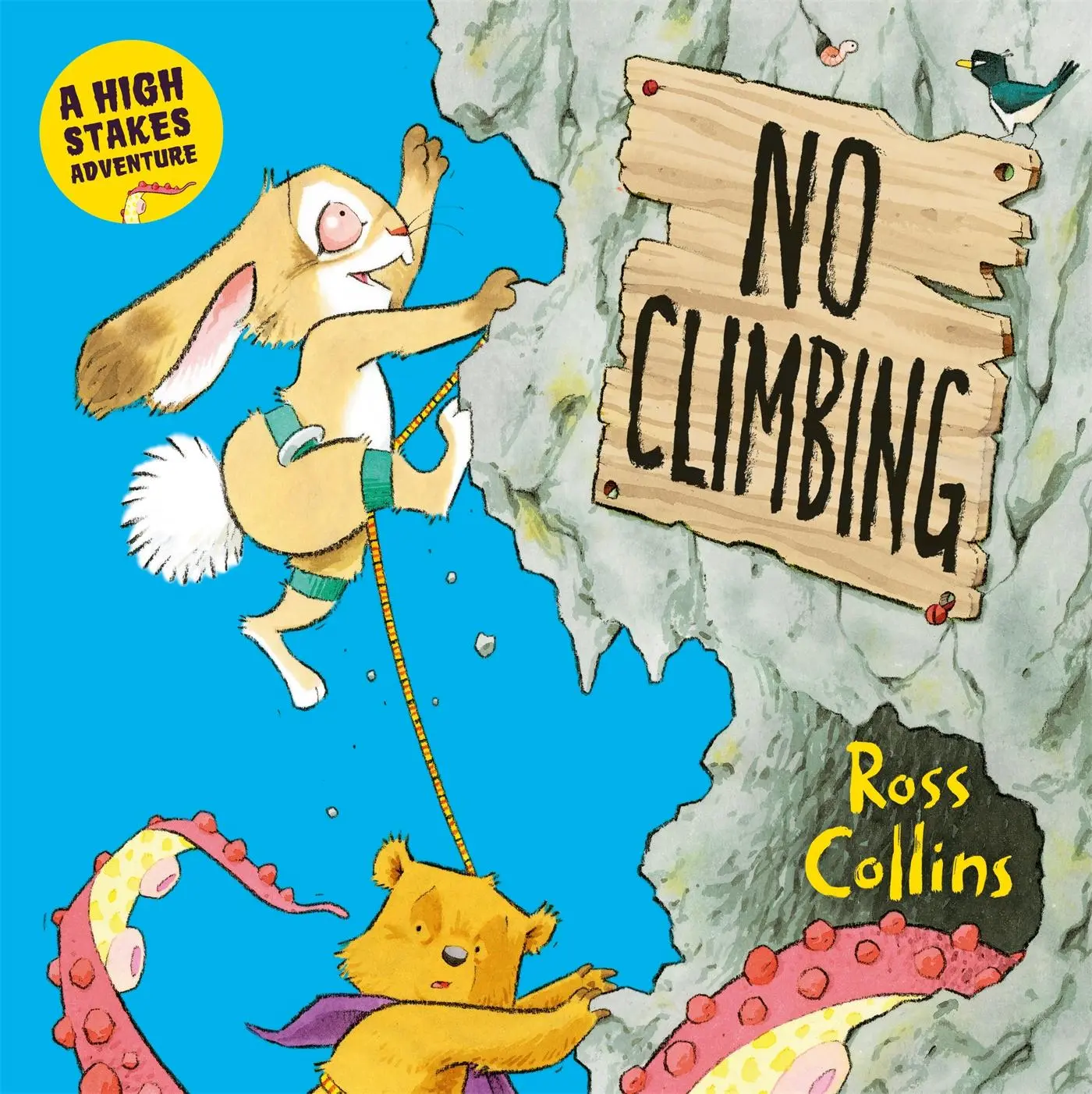Cover: 9781035008919 | No Climbing | A high stakes picture book adventure! | Ross Collins