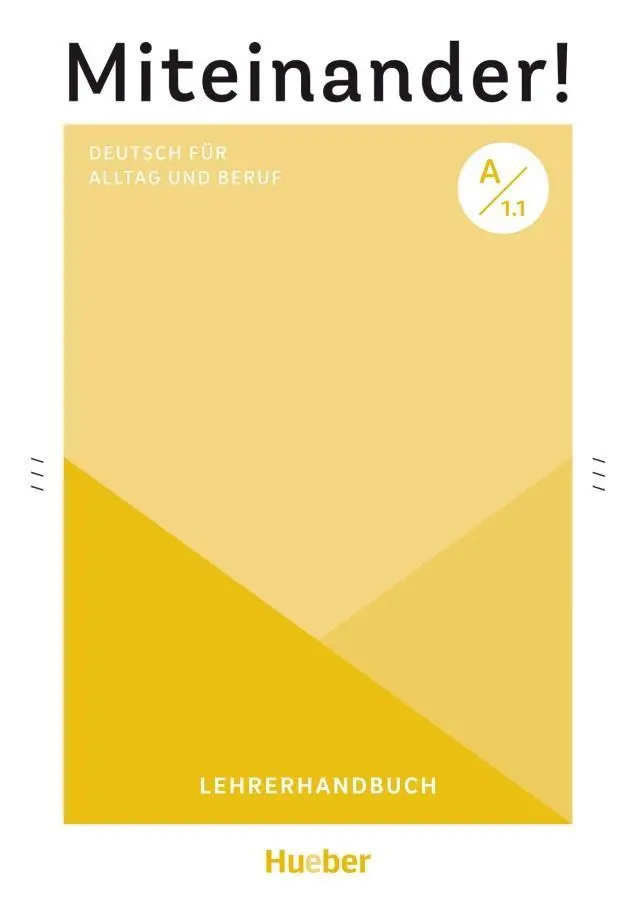 Cover: 9783190318919 | Miteinander! Deutsch für Alltag und Beruf A1.1 | Anja Schwennsen