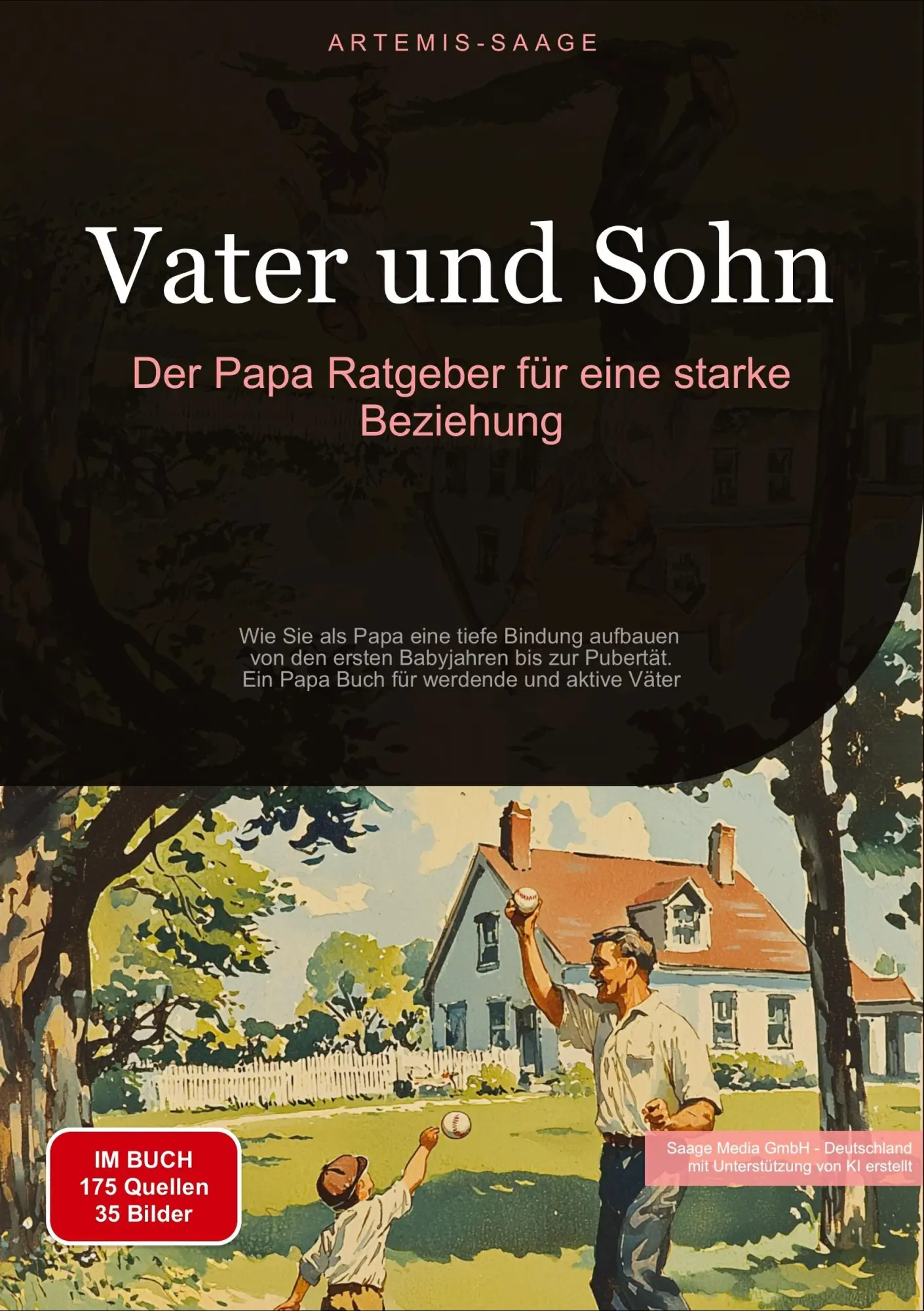 Cover: 9783384458919 | Vater und Sohn: Der Papa Ratgeber für eine starke Beziehung | Saage Cover: 9783384458919 | Vater und Sohn: Der Papa Ratgeber für eine starke Beziehung | Saage