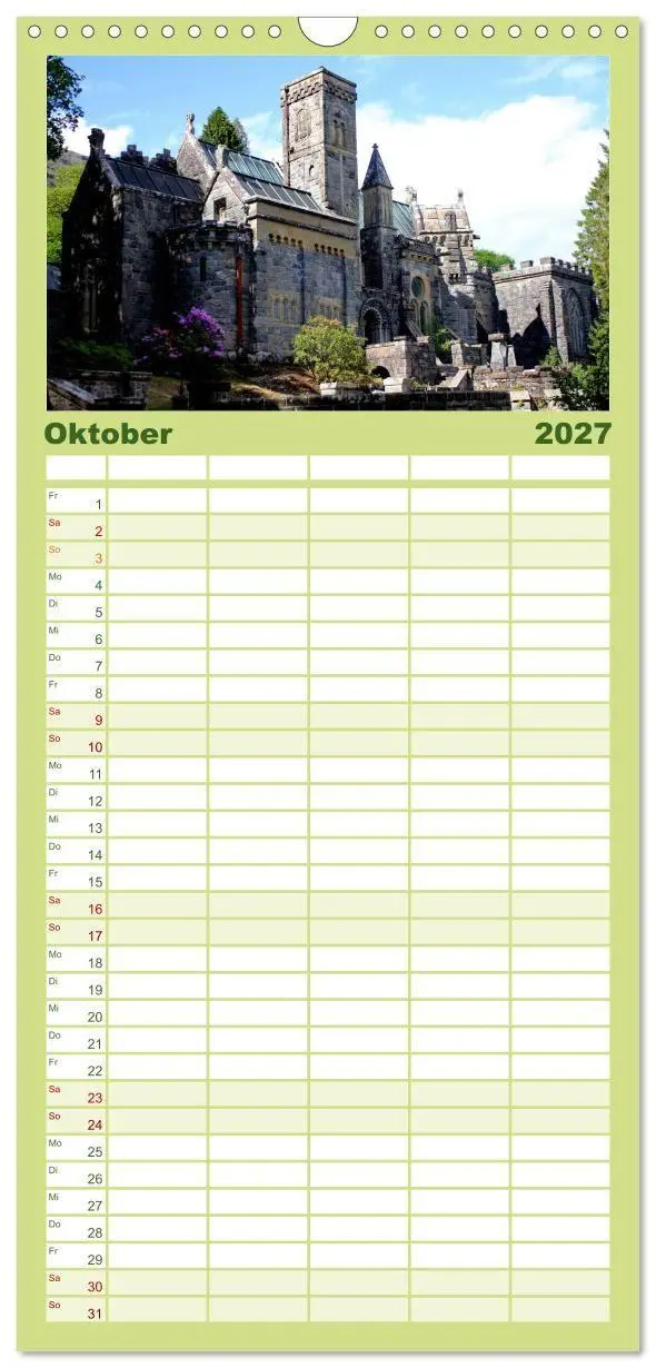 Bild: 9783594338919 | Familienplaner 2027 - Western Highlands - Schottland mit 5 Spalten...