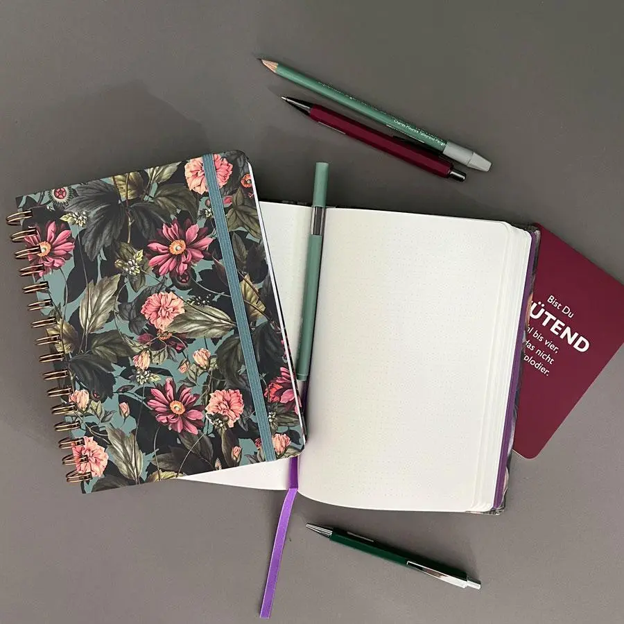 Bild: 4048809029019 | Ringbuch Hardcover Passionsblume | Deutsch | 2023 | EAN 4048809029019