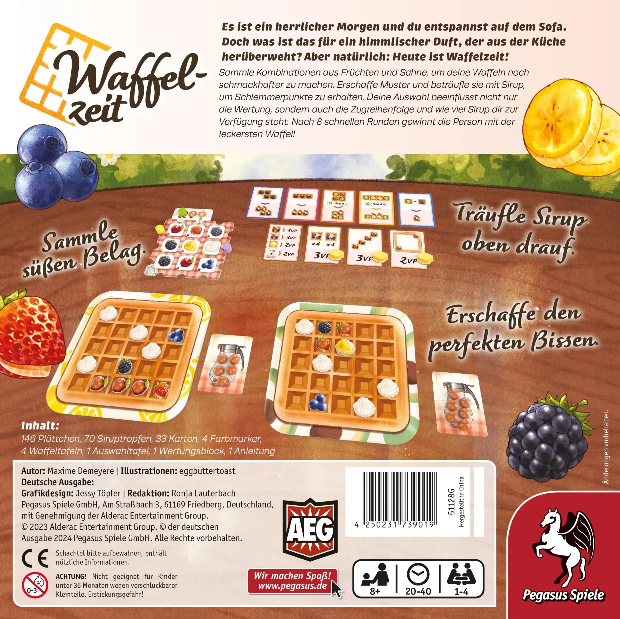 Bild: 4250231739019 | Waffelzeit | Maxime Demeyere | Spiel | 51128G | Deutsch | 2026