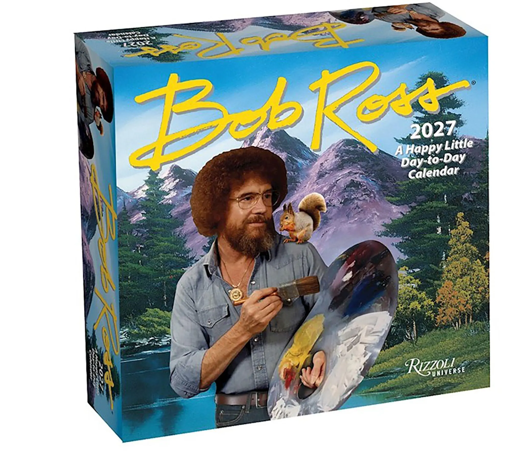 Cover: 9780789349019 | Bob Ross 2027 | Universe Publishing | Kalender | 365 S. | Deutsch