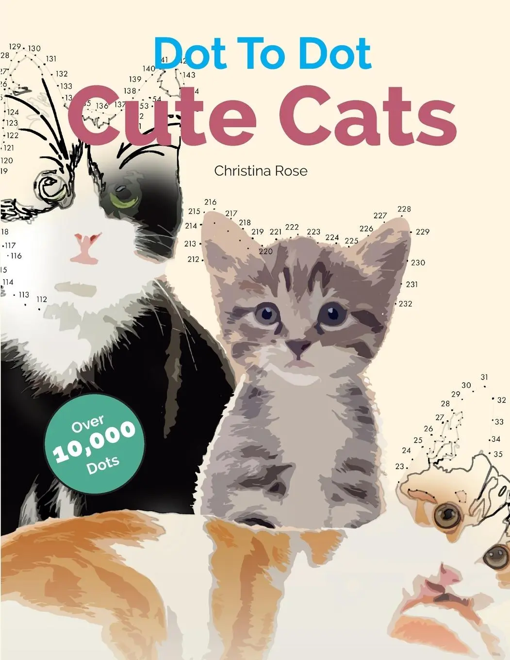 Cover: 9781911219019 | Dot To Dot Cute Cats | Christina Rose | Taschenbuch | Englisch | 2016