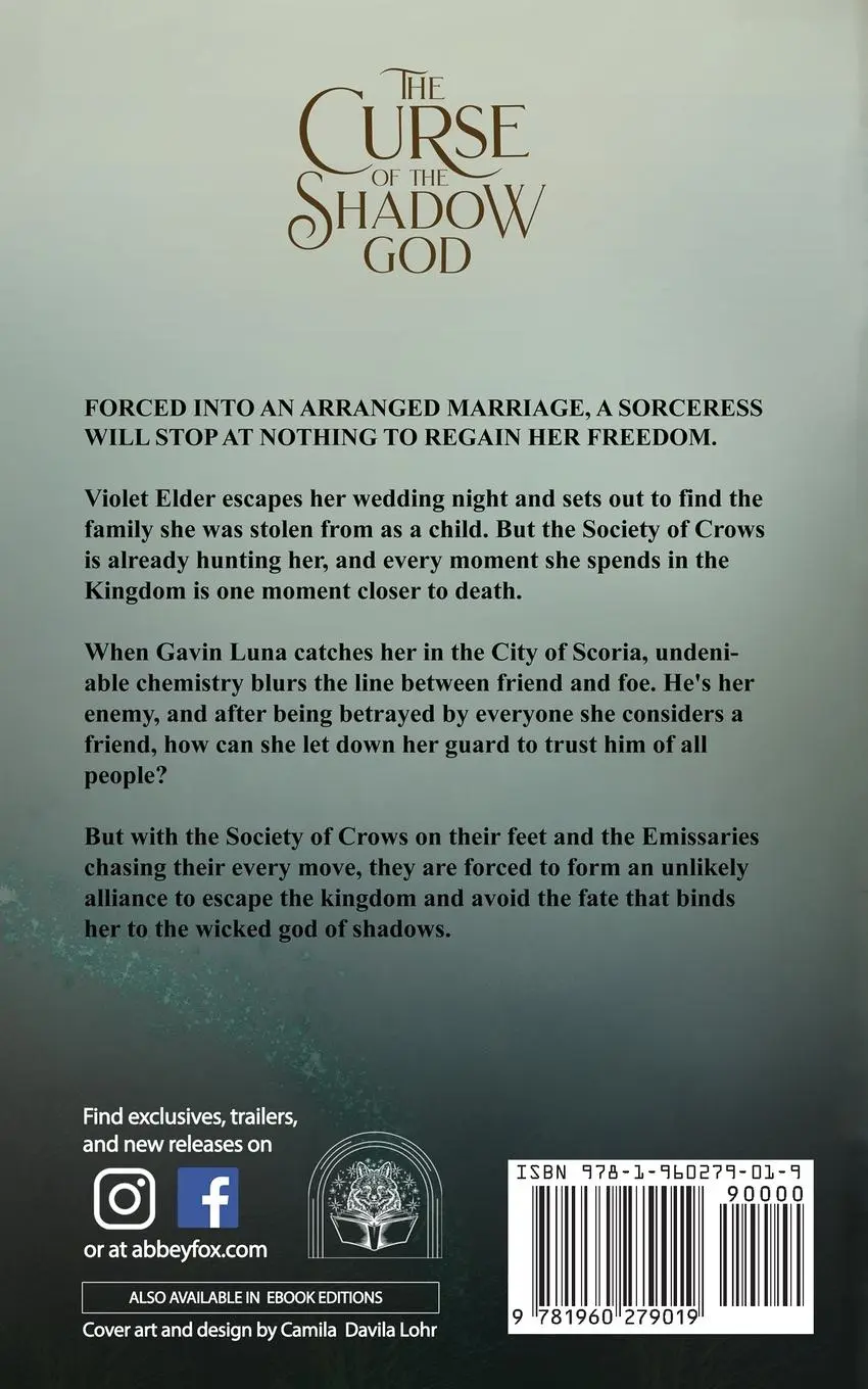 Rückseite: 9781960279019 | The Curse of the Shadow God | Abbey Fox | Taschenbuch | Englisch