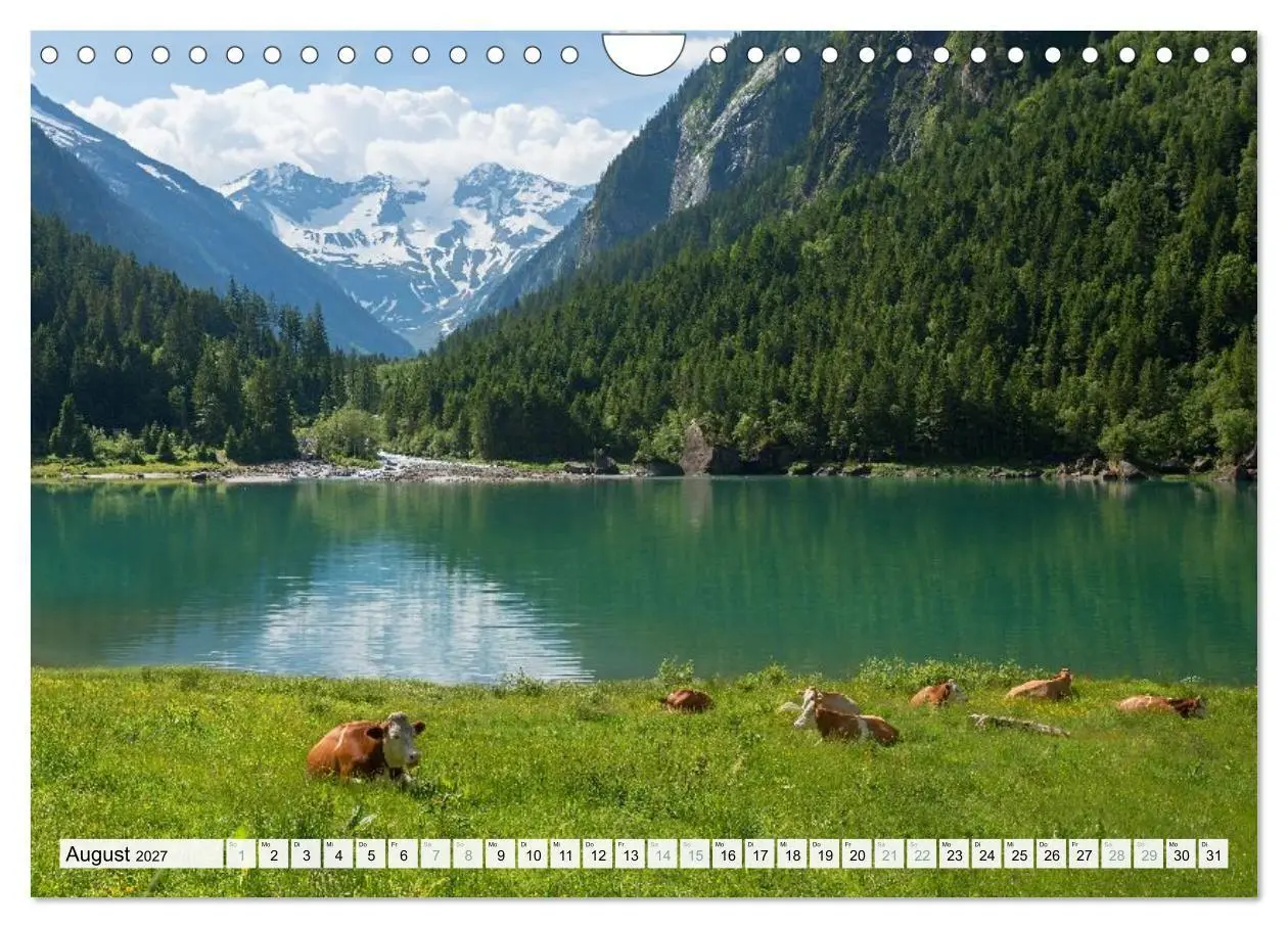 Bild: 9783516799019 | Zillertal - Bergidylle rund um Mayrhofen 2027 (Wandkalender 2027...
