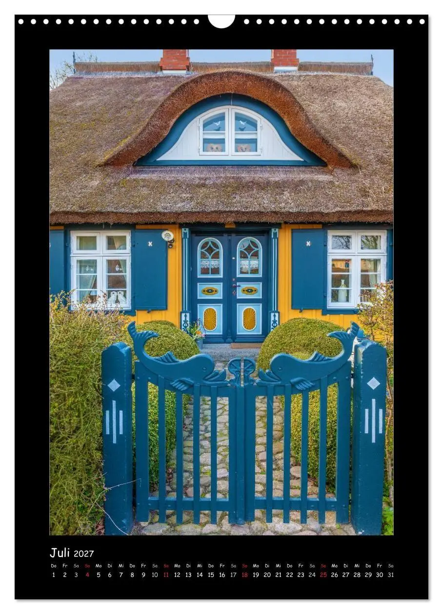 Bild: 9783594089019 | Türen - Meisterwerke aus Fischland, Darß und Zingst (Wandkalender...
