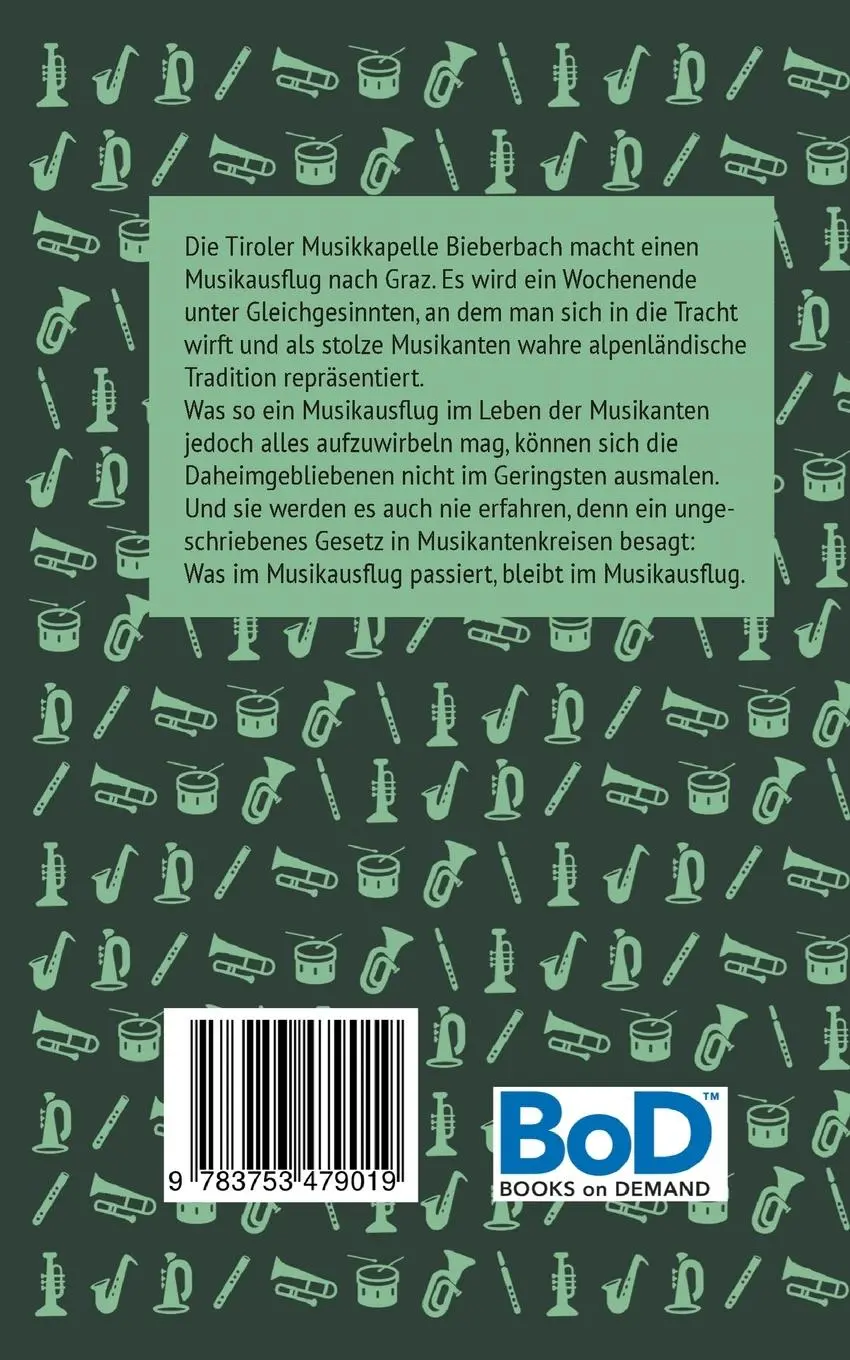 Rückseite: 9783753479019 | Musikausflug | Maria Schrott | Taschenbuch | 202 S. | Deutsch | 2021