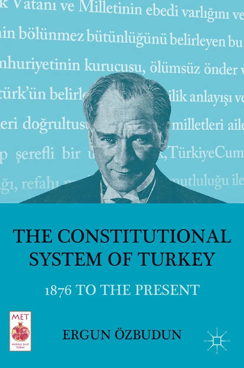 Cover: 9781349299119 | The Constitutional System of Turkey | 1876 to the Present | E. Özbudun