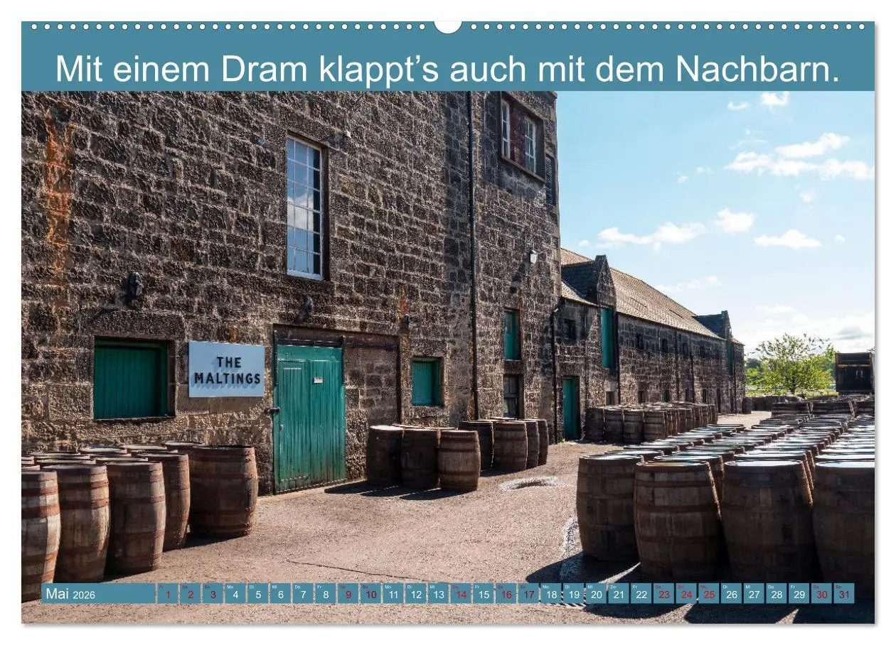 Bild: 9783457389119 | Witzige Whisky-Werbeslogans (hochwertiger Premium Wandkalender 2026...