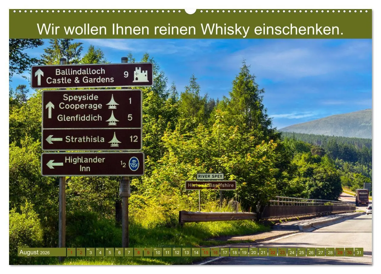 Bild: 9783457389119 | Witzige Whisky-Werbeslogans (hochwertiger Premium Wandkalender 2026...