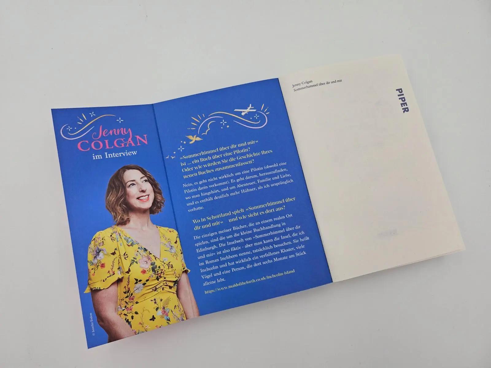 Bild: 9783492319119 | Sommerhimmel über dir und mir | Jenny Colgan | Taschenbuch | 448 S.