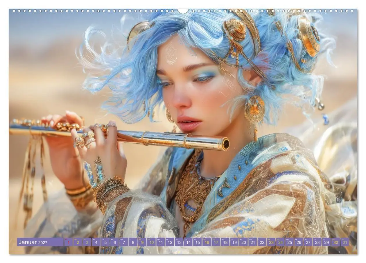 Bild: 9783516929119 | Eine Liebe zur Musik - Musikanten (Wandkalender 2027 DIN A2 quer),...