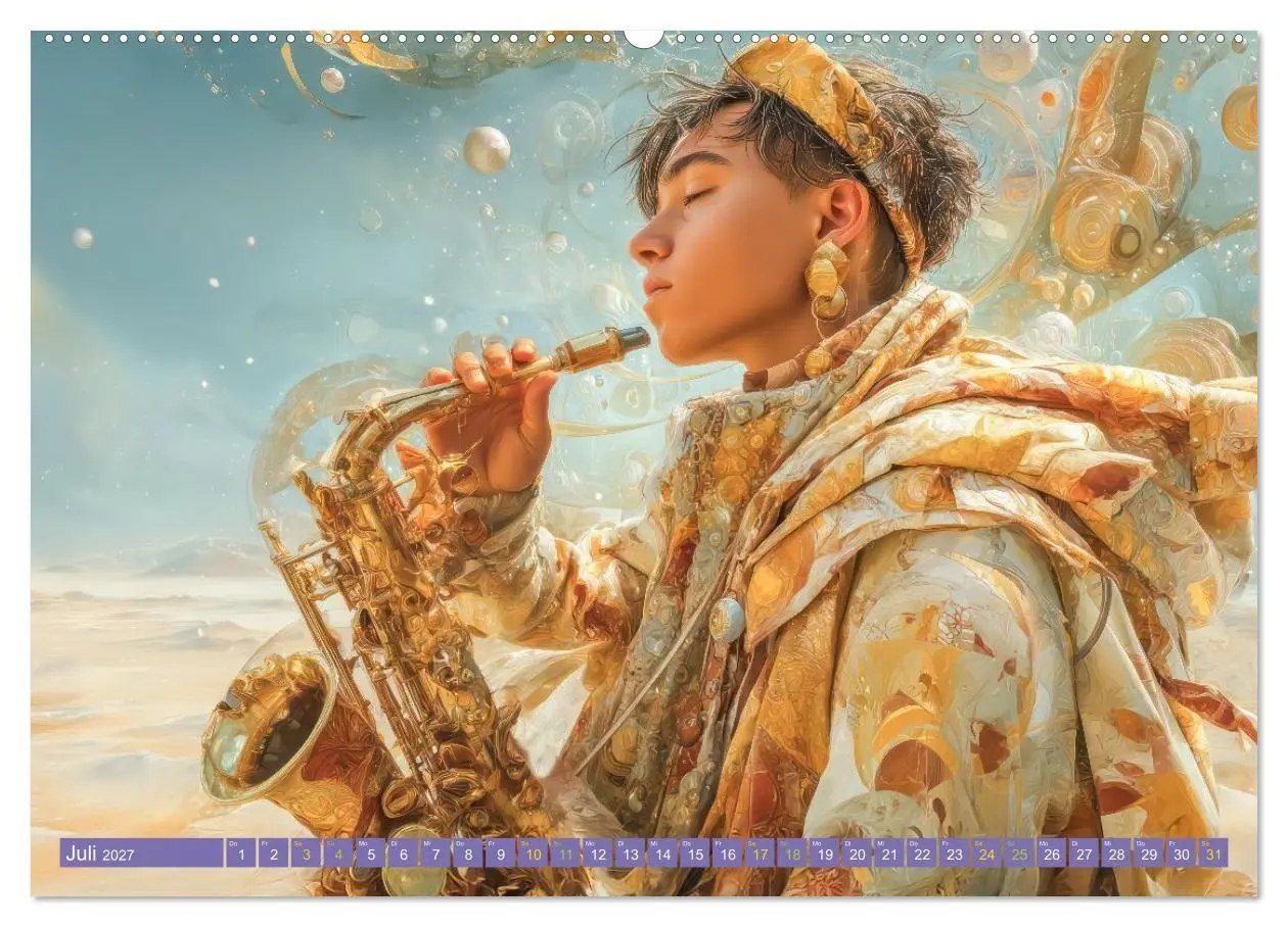 Bild: 9783516929119 | Eine Liebe zur Musik - Musikanten (Wandkalender 2027 DIN A2 quer),...