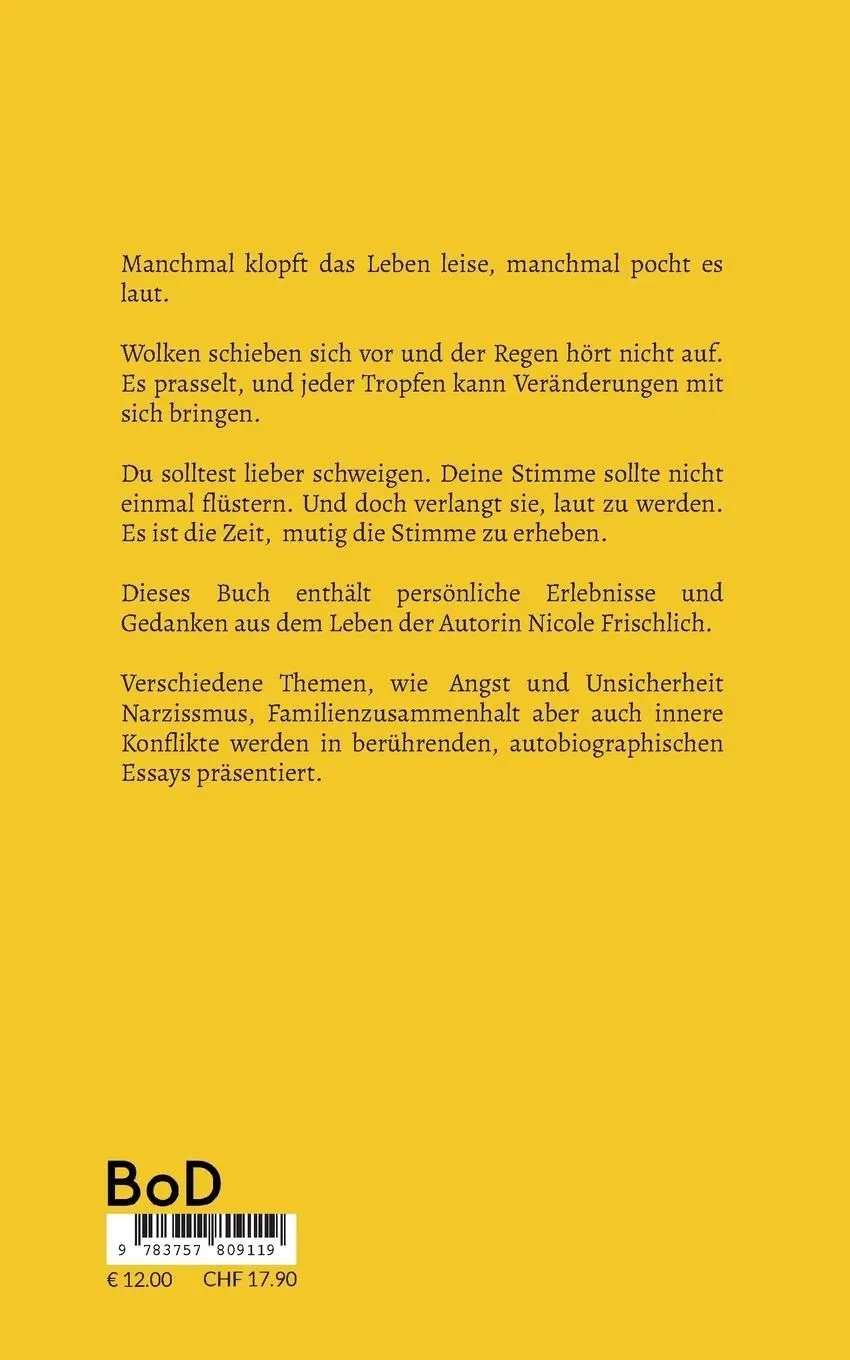 Rückseite: 9783757809119 | Expressis Verbis | Persönliches - in arte veritas | Nicole Frischlich