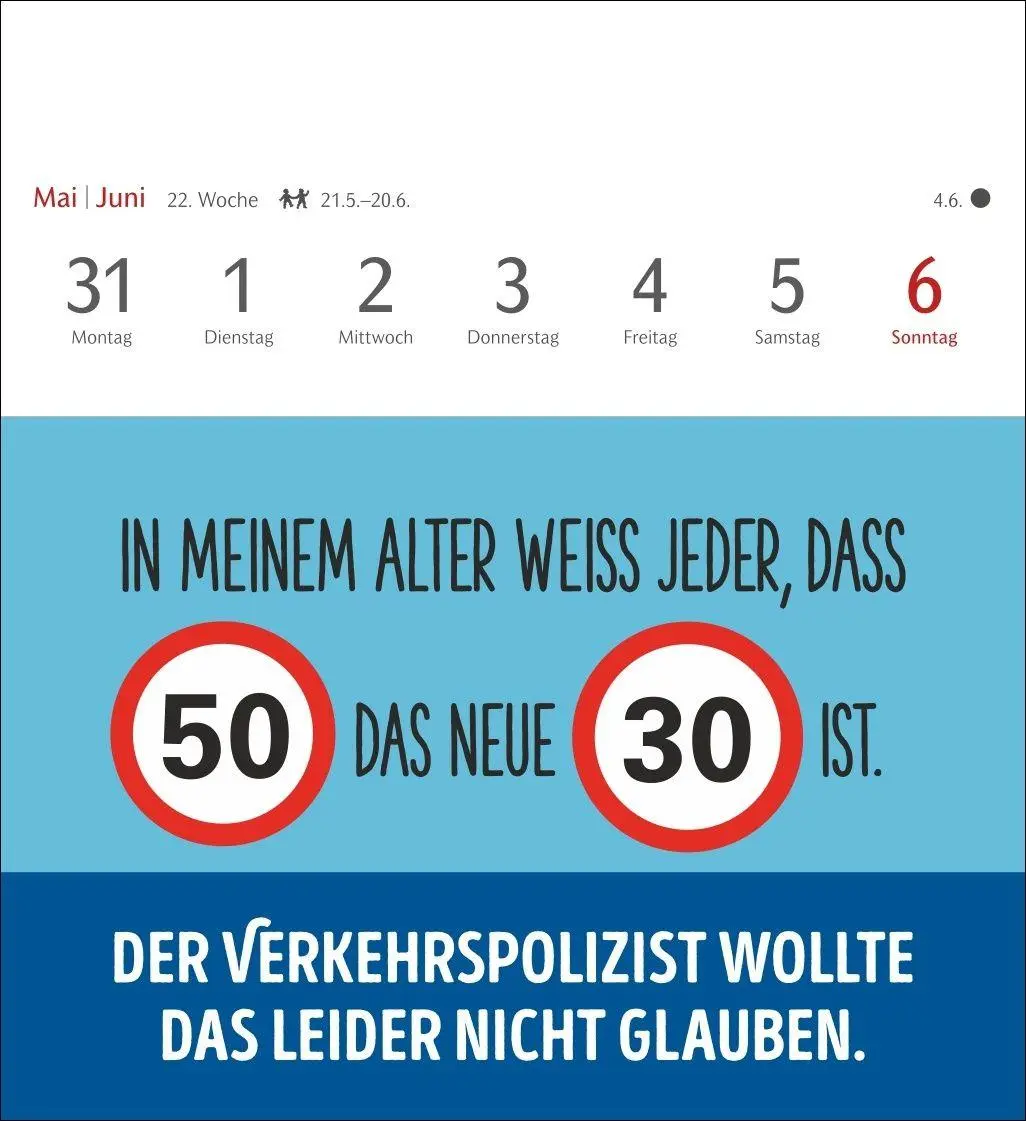 Bild: 9783840039119 | Der fette Vogel bricht den Ast Postkartenkalender 2027 -...