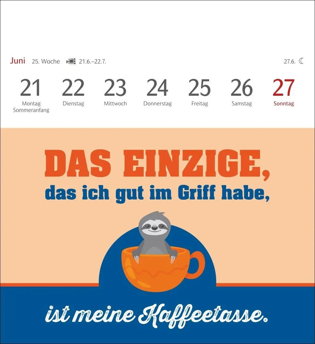 Bild: 9783840039119 | Der fette Vogel bricht den Ast Postkartenkalender 2027 -...