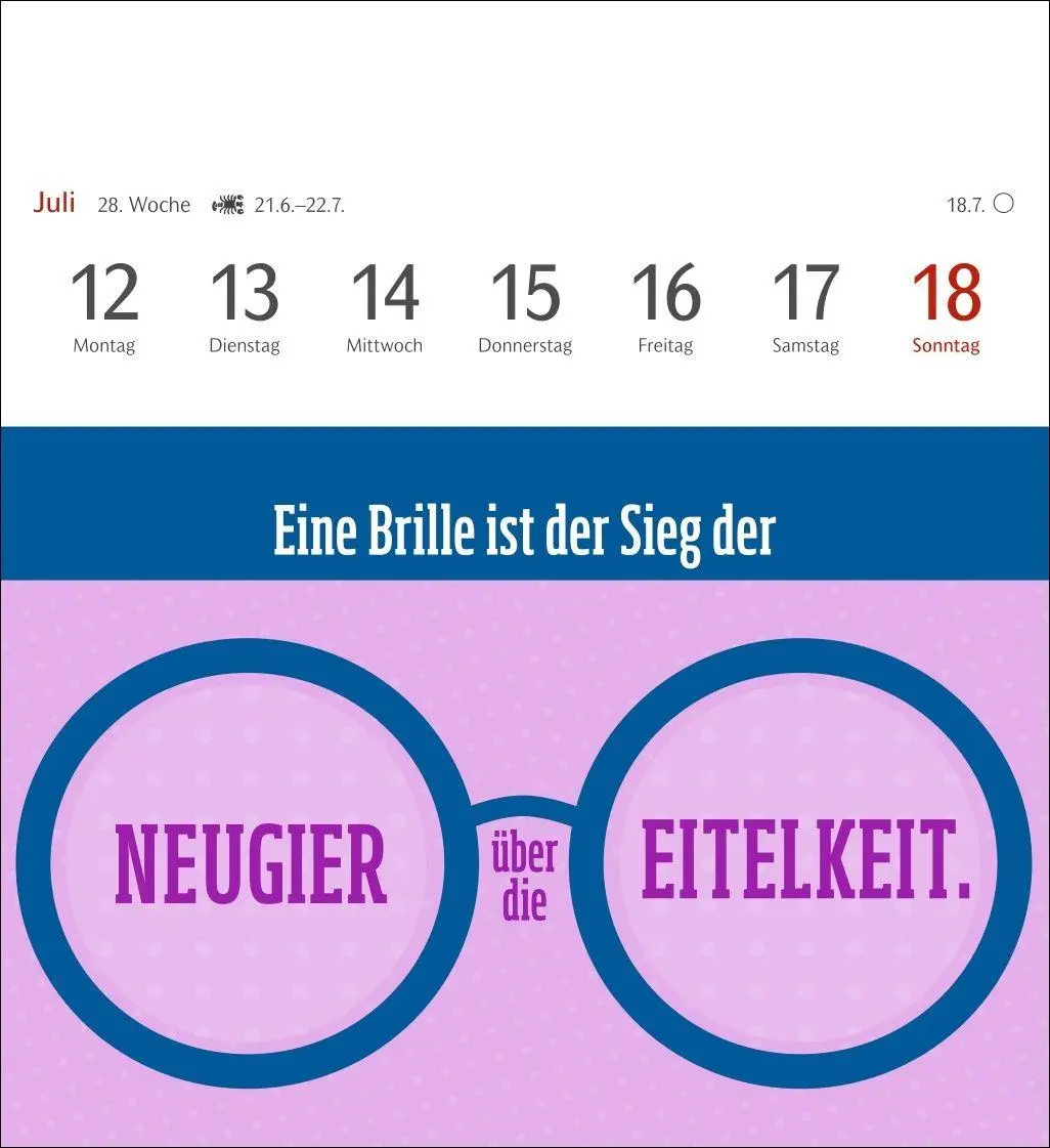 Bild: 9783840039119 | Der fette Vogel bricht den Ast Postkartenkalender 2027 -...