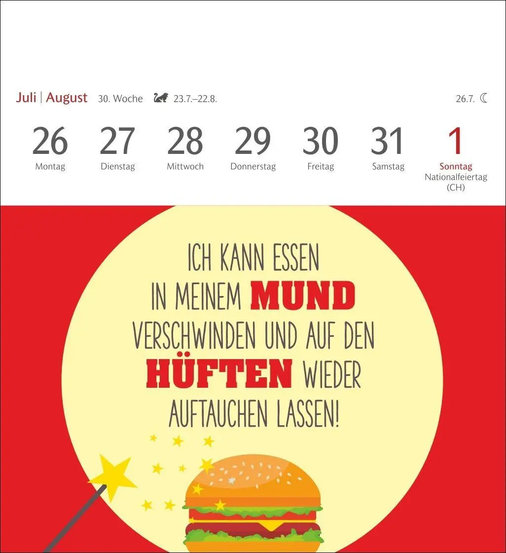 Bild: 9783840039119 | Der fette Vogel bricht den Ast Postkartenkalender 2027 -...