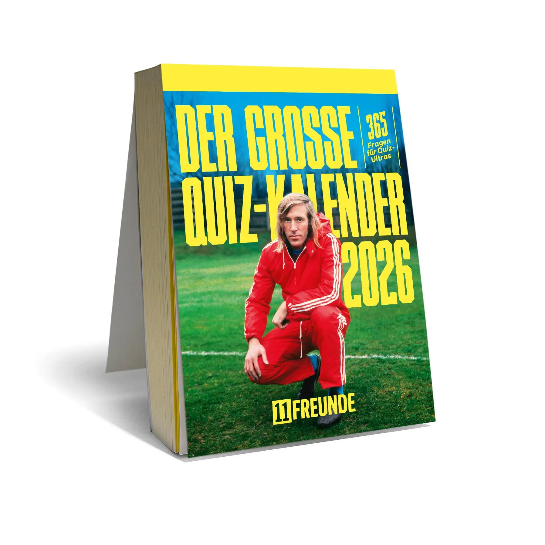 Cover: 4069095009219 | Der große 11FREUNDE Quiz-Kalender 2026 - 365 Fragen für Quiz-Ultras...