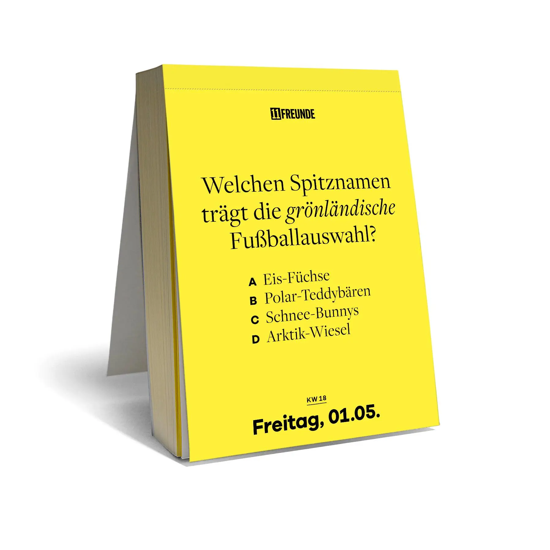 Bild: 4069095009219 | Der große 11FREUNDE Quiz-Kalender 2026 - 365 Fragen für Quiz-Ultras...