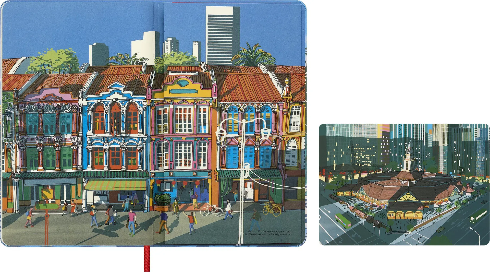 Bild: 8056999279219 | Moleskine I AM the city Singapur Notizbuch limitierte Ausgabe,...
