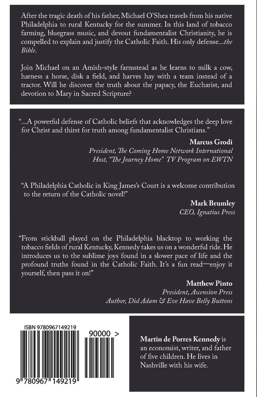 Rückseite: 9780967149219 | A Philadelphia Catholic in King James's Court | Kennedy | Taschenbuch