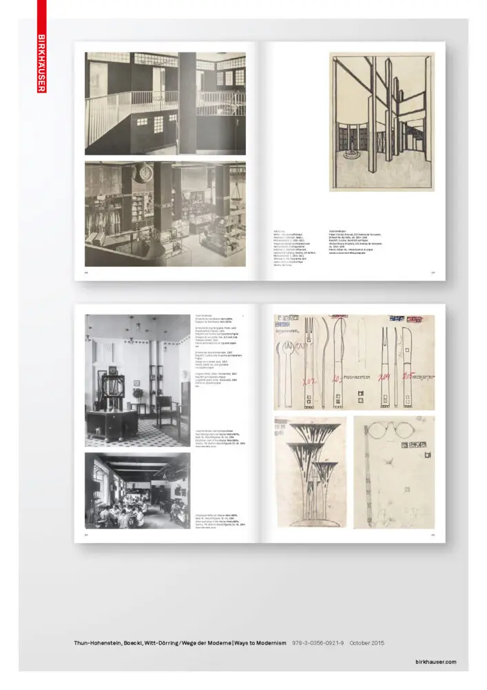 Bild: 9783035609219 | Wege der Moderne / Ways to Modernism | Thun-Hohenstein (u. a.) | Buch