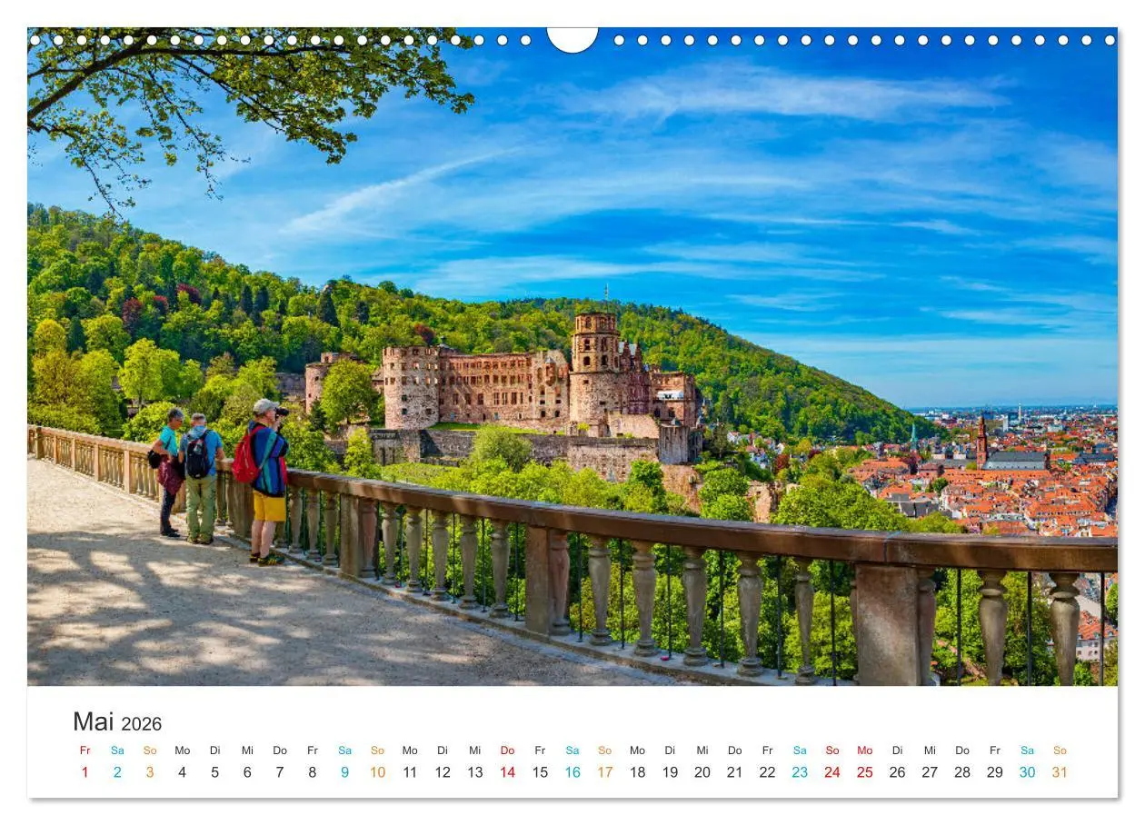 Bild: 9783457519219 | Heidelberg - Stadt der Romantik (Wandkalender 2026 DIN A3 quer),...