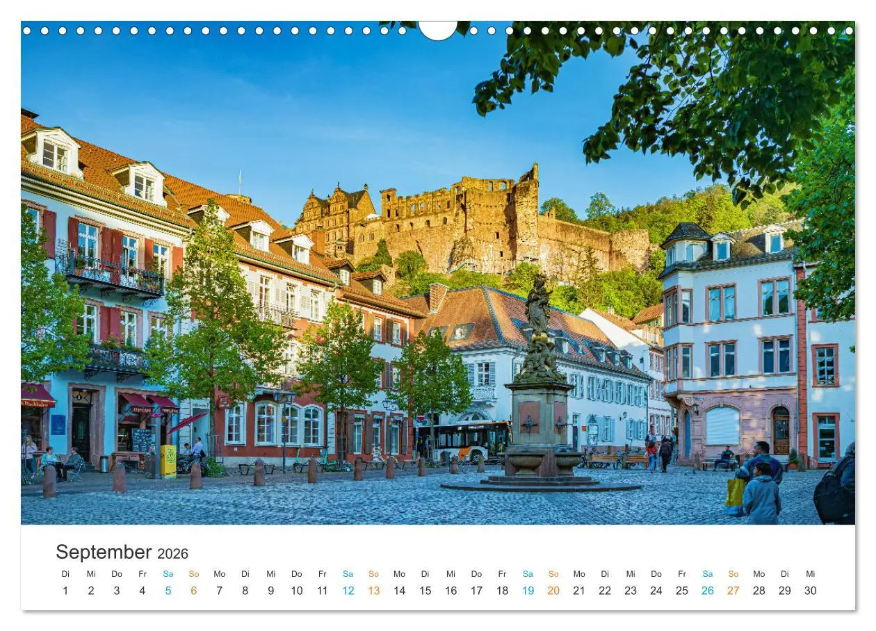 Bild: 9783457519219 | Heidelberg - Stadt der Romantik (Wandkalender 2026 DIN A3 quer),...