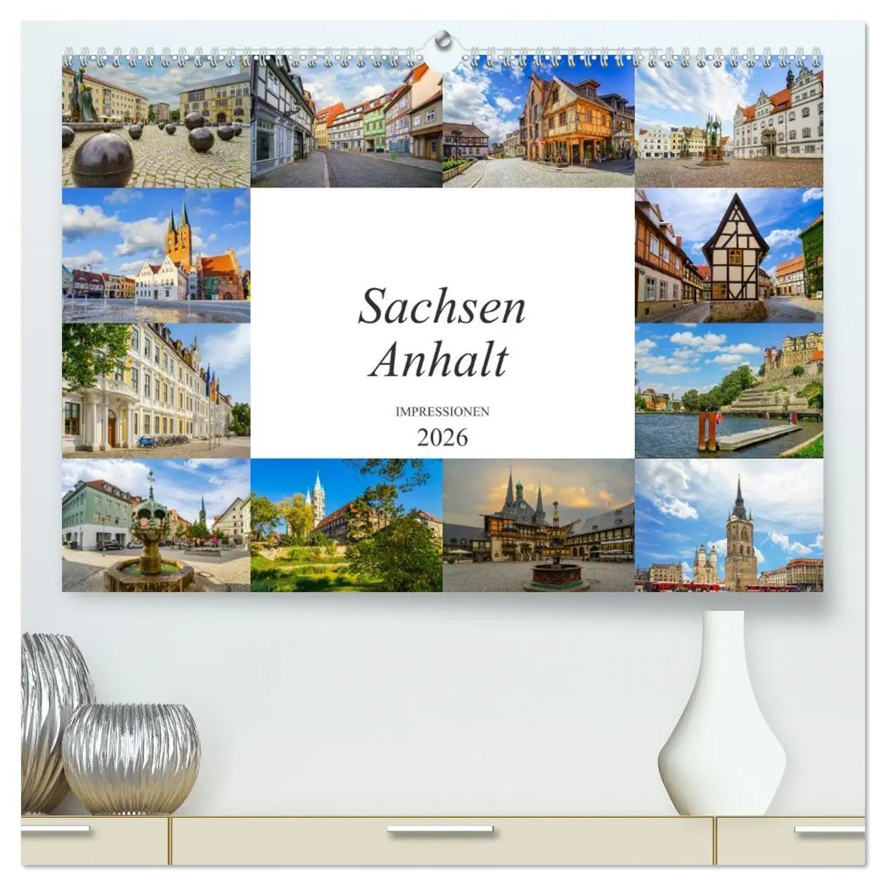 Cover: 9783457689219 | Sachsen Anhalt Impressionen (hochwertiger Premium Wandkalender 2026...