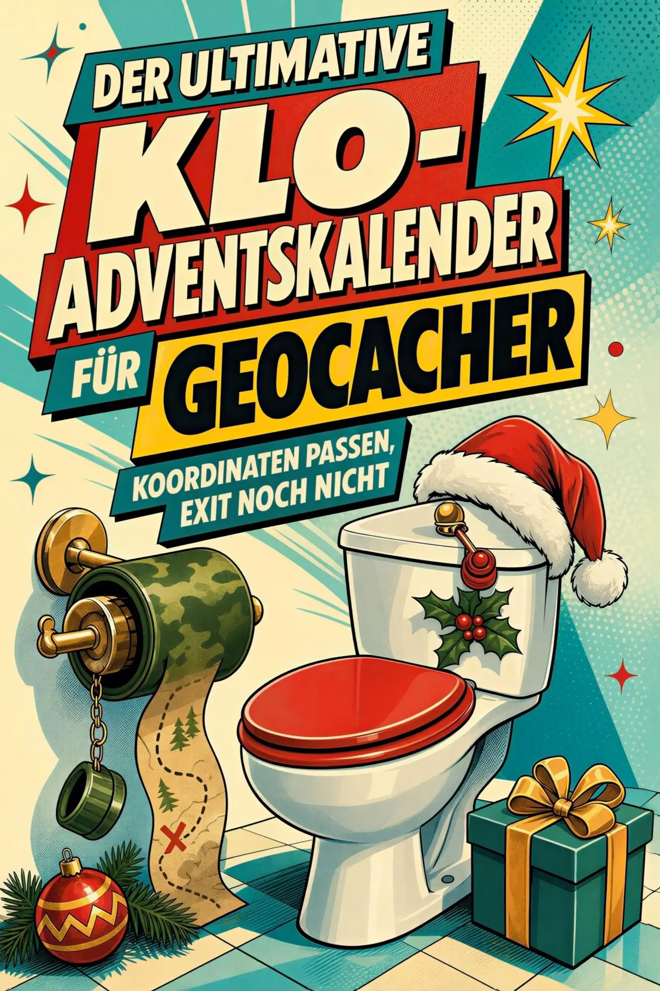 Cover: 9783696109219 | Der ultimative Klo-Adventskalender für Geocacher | Alexander Schäfer