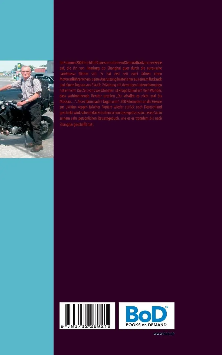 Rückseite: 9783732289219 | Du schaffst es nicht mal bis Moskau | Ulf Claussen | Taschenbuch