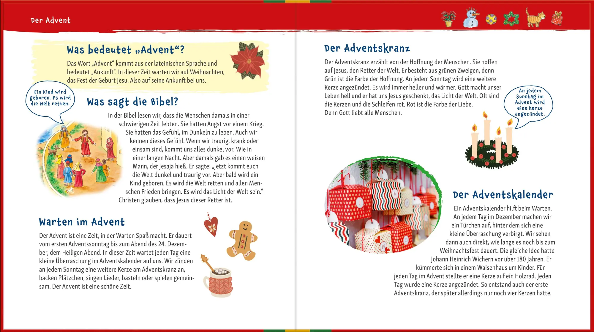 Bild: 9783766639219 | Entdecke Weihnachten und Advent | Was du wissen willst. Wimmelbuch