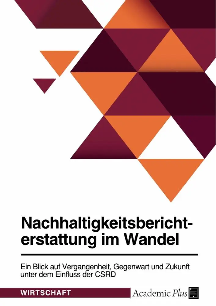 Cover: 9783964879219 | Nachhaltigkeitsberichterstattung im Wandel. Ein Blick auf...
