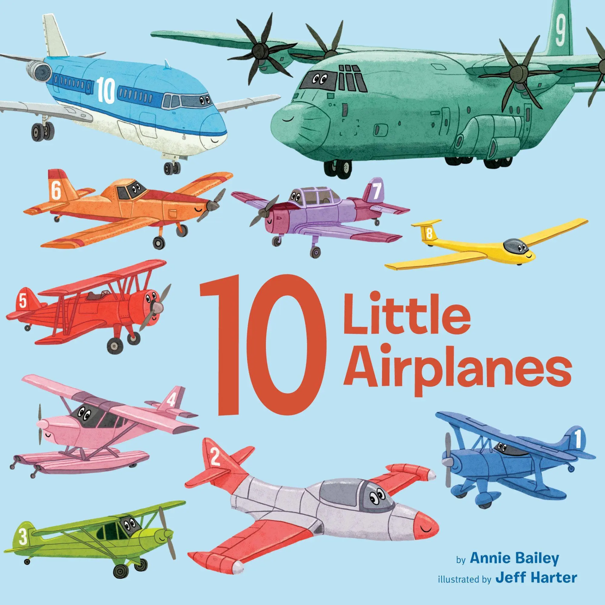 Cover: 9798217119219 | 10 Little Airplanes | Annie Bailey | Buch | Kinder-Pappbuch | Englisch