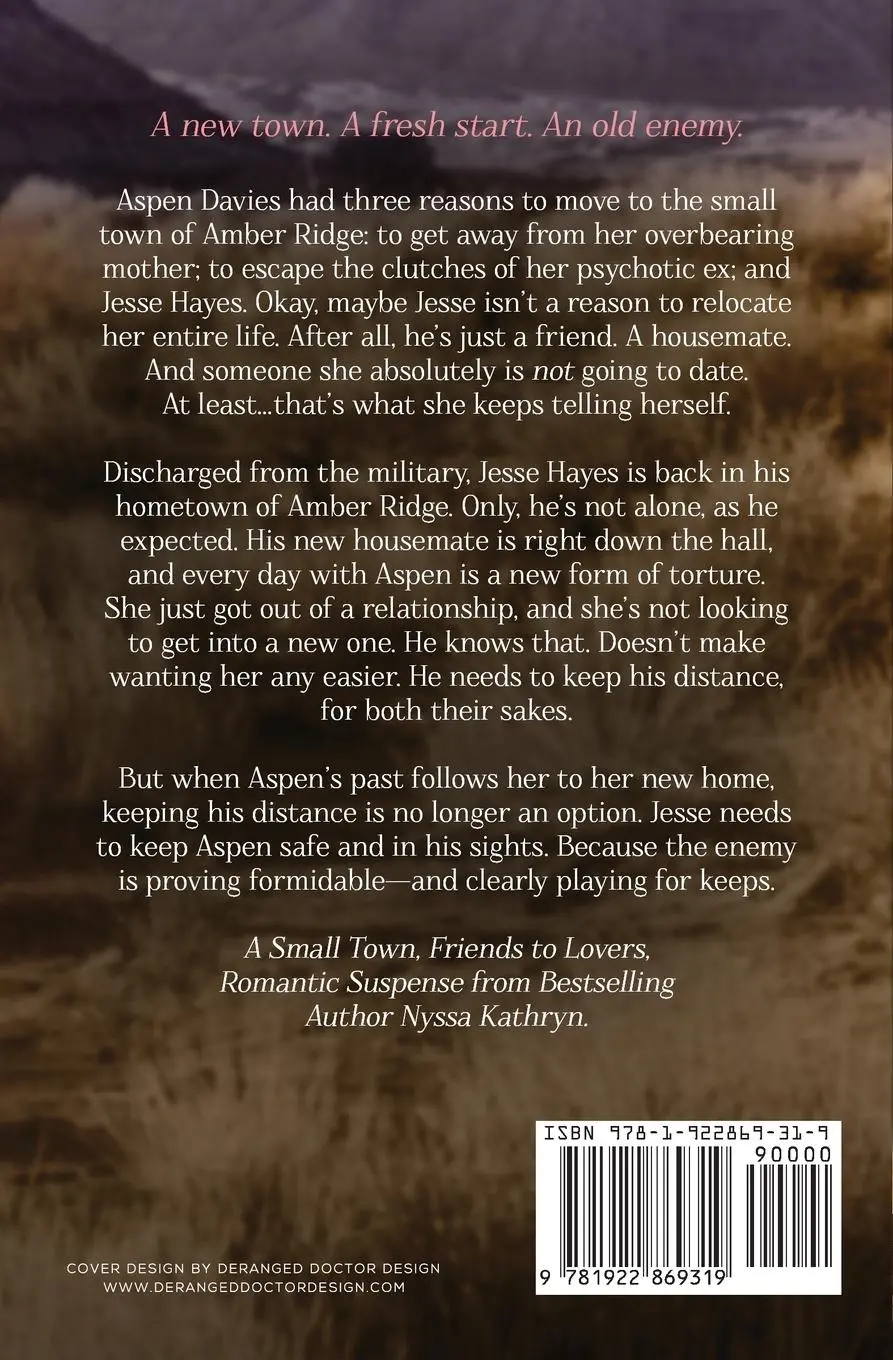 Rückseite: 9781922869319 | Unafraid | A Small Town, Friends to Lovers, Romantic Suspense | Buch