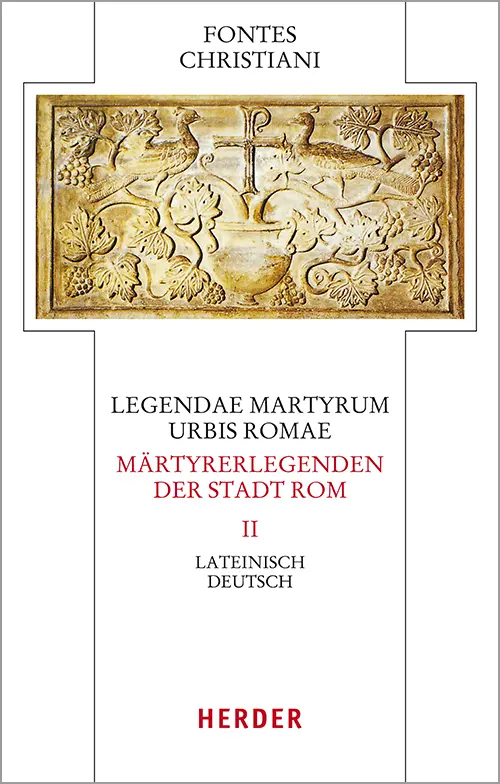 Cover: 9783451329319 | Legendae martyrum urbis Romae - Märtyrerlegenden der Stadt Rom | Buch